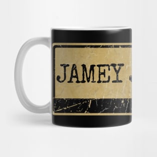 Aliska text black retro - Jamey Johnson Mug